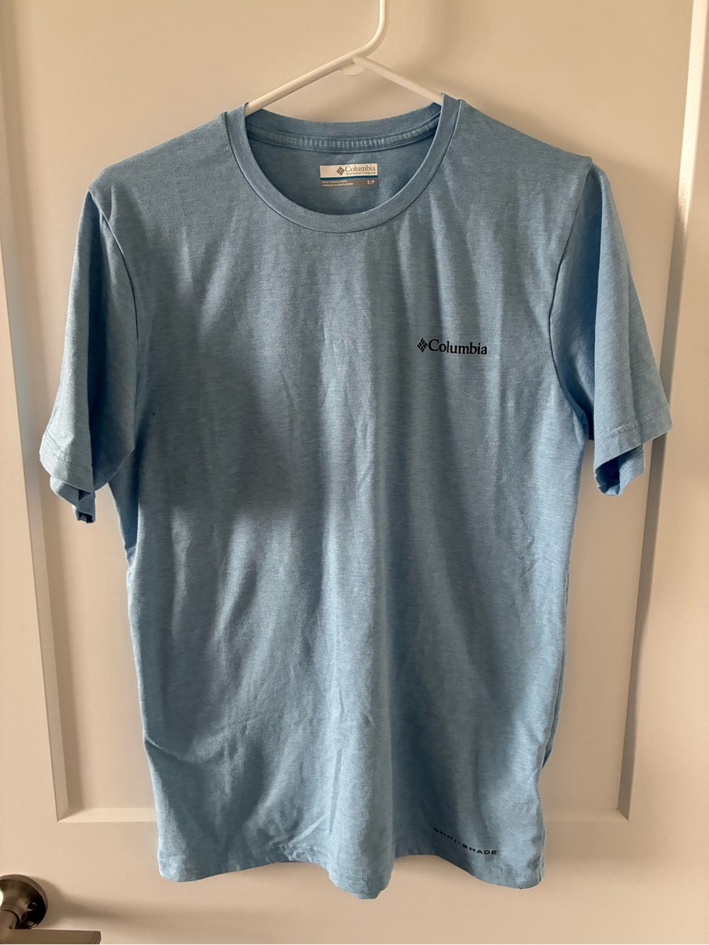 Columbia Men’s Short Sleeve Tee in Sky Blue